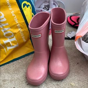 Hunter rain boots size 8